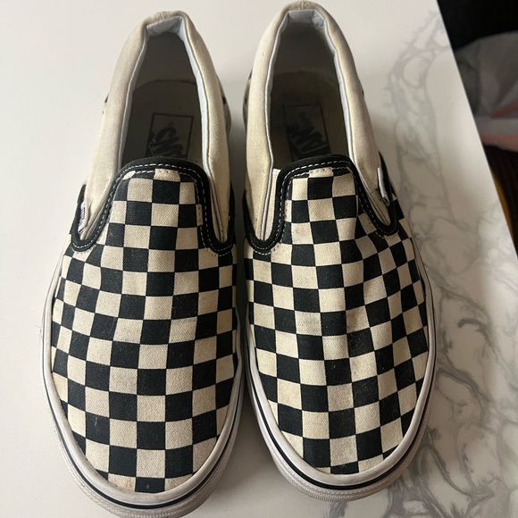 Vans Shoes Black And White Checkered Vans Poshmark